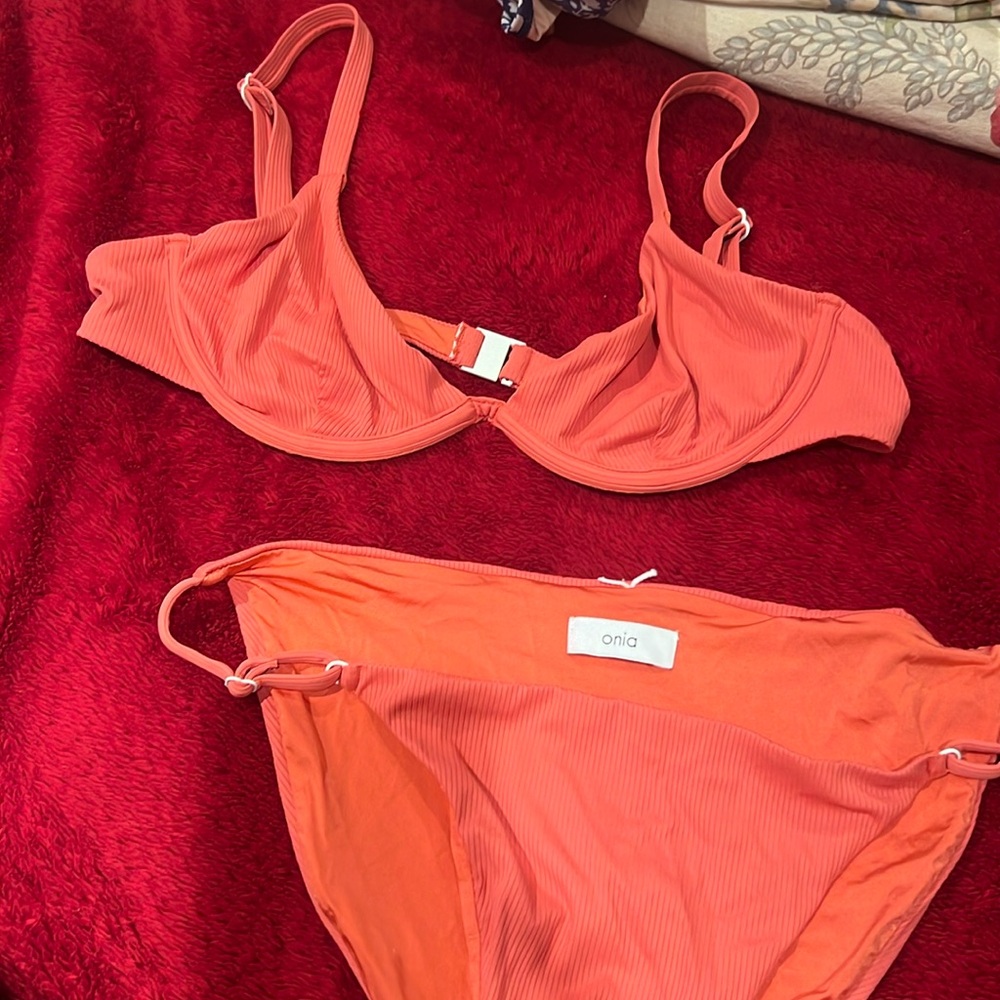 Onia bikini size medium super cute worn once